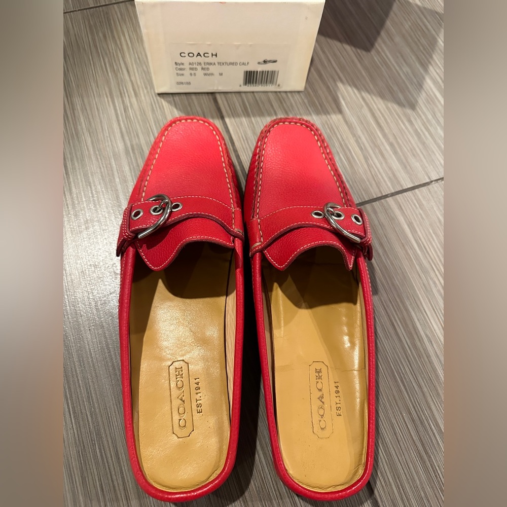 Coach Erika Leather shoes